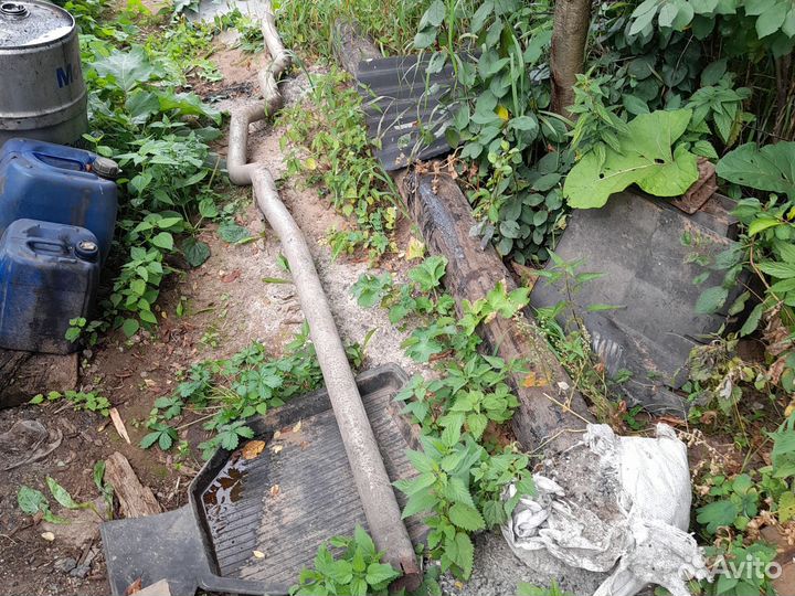 Mercedes sprinter w906 глушитель задняя часть