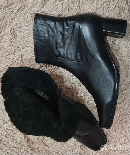 Ботинки натуральная кожа 39 размер
