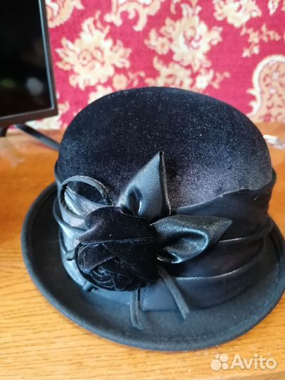 Шляпа фетровая женская