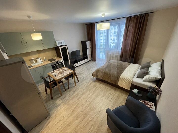 Квартира-студия, 34 м², 23/25 эт.