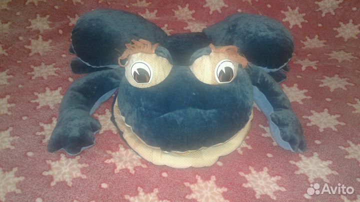 Подушка - лягушка декоративная