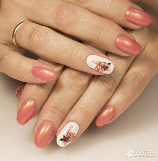 Маникюр спокрытием гель-лаком, частный мастер