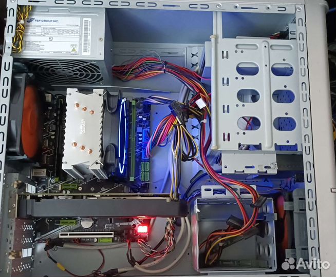 Игровой блок 8 ядер GTX 1066