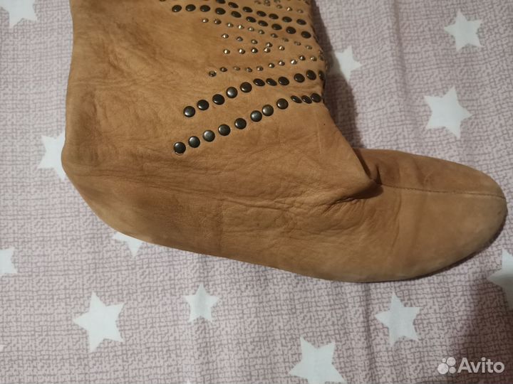 Сапоги ботфорты 38-39 размер