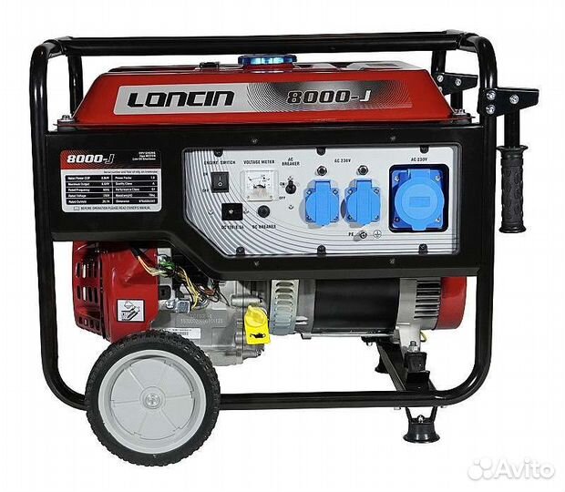 Генератор бензиновый проф.lifan, Loncin 3-22квт
