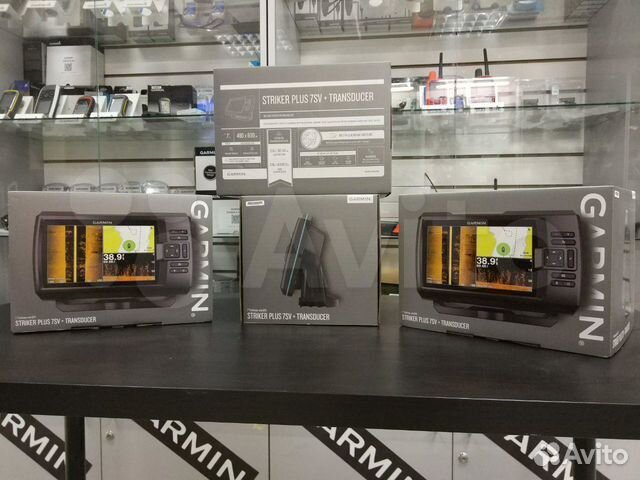 Эхолот Garmin Striker plus 7SV новый