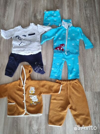 Вещи пакетом на мальчика 68 р