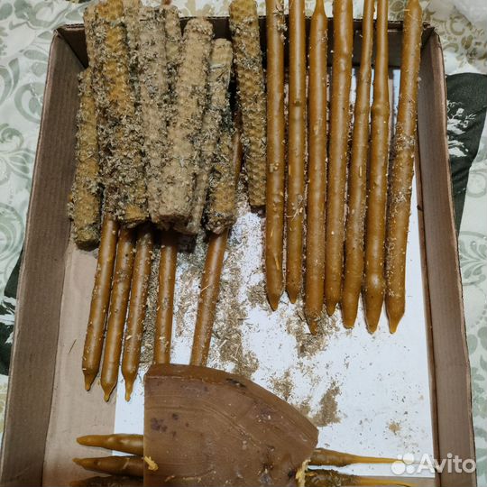 Свечи с полынью и подвески