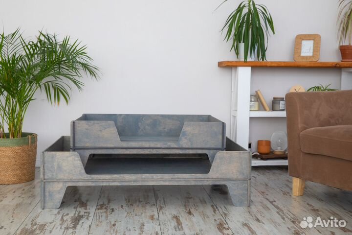 Кровать-диван для собак средних и крупных пород