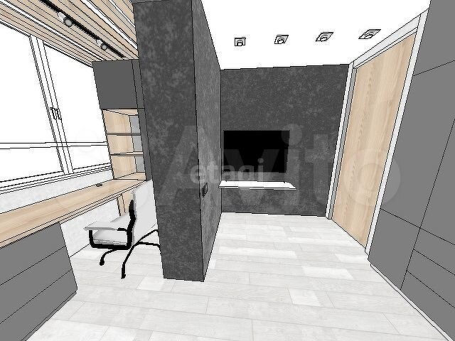 3-к. квартира, 60,6 м², 1/16 эт.