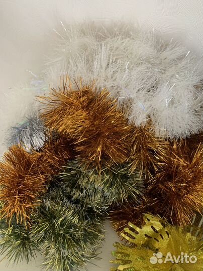 Новогодние украшения пакетом