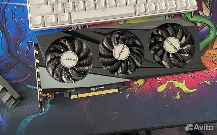 Видеокарта gigabyte GeForce RTX 3050 gaming OC