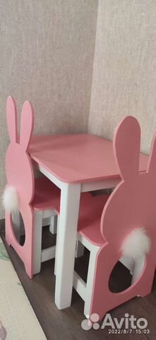Детский стол и стульчик