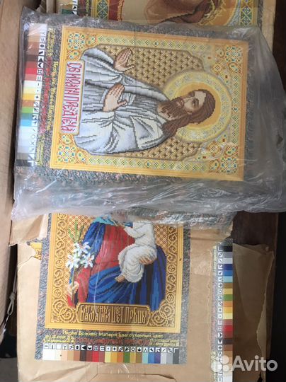 Иконы гобелен для вышивки крестиком набор