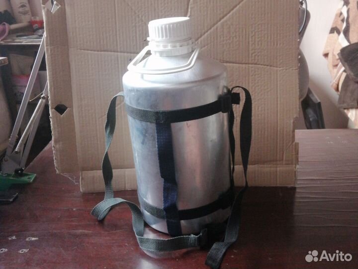 Фляга алюминиевая