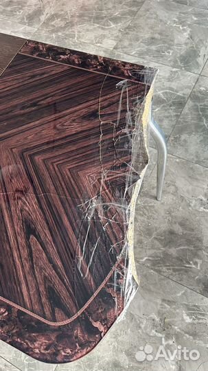 Кухонный стол стеклянный раскладной