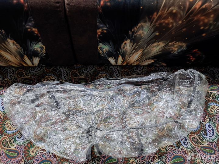 Дождевик на коляску универсальный