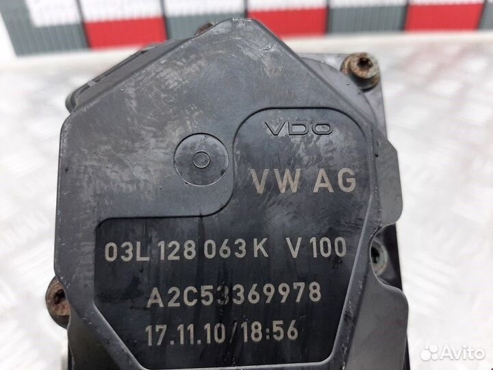 Заслонка дроссельная для Skoda Fabia 2 (5J)