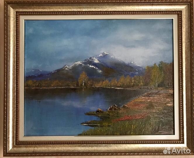 Картина маслом на холсте пейзаж