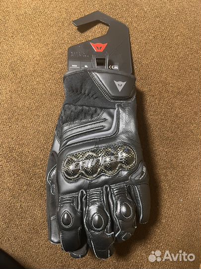 Мото перчатки dainese carbon 3 chort XL