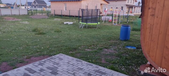 Детский батут с сеткой бу