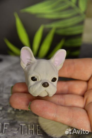 Французский бульдог фигурка