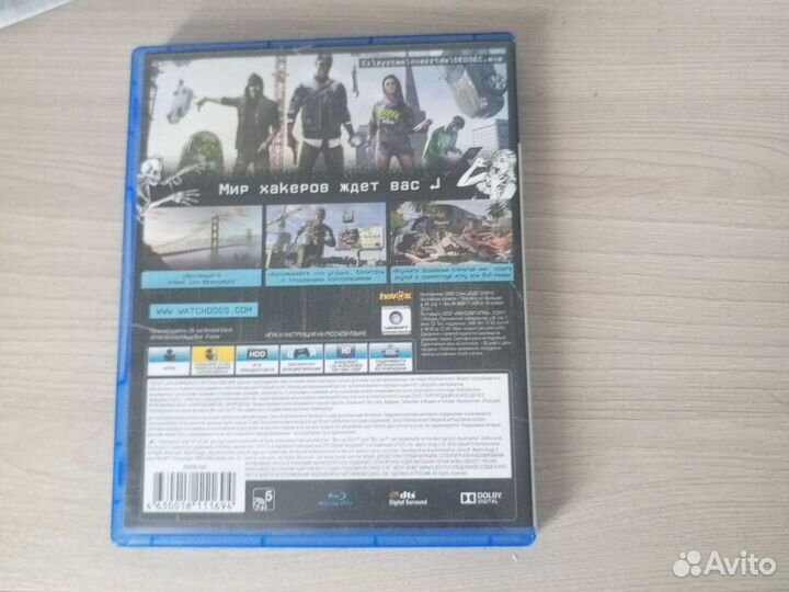 Игра на ps4 watch dogs 2