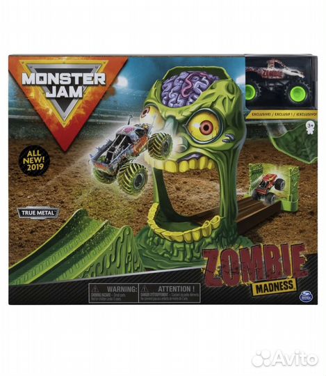 Новый набор Monster Jam Зона Зомби
