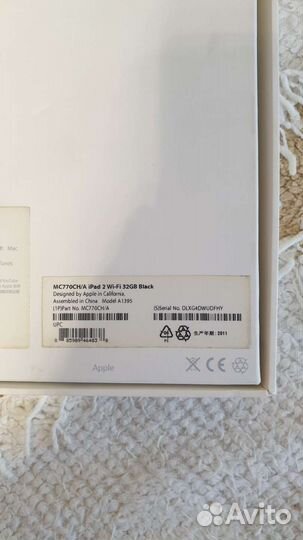 Планшет apple iPad air 2 2011год