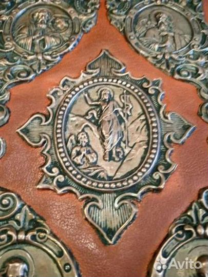 Евангелие старинная с цветными картинками дореволю