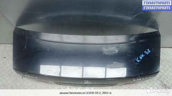Крышка багажника Lexus GS II (S160), 2003 3.0 Бензин
