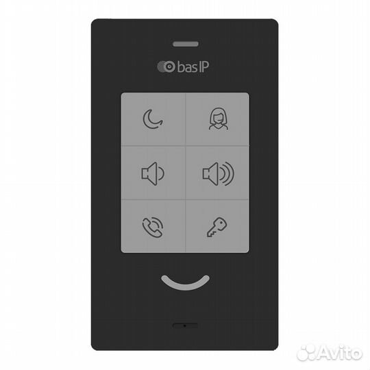 Аудиодомофон BAS-IP SP-03 black