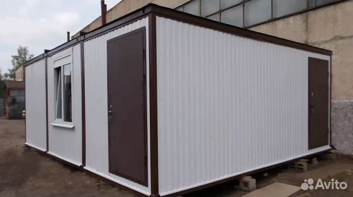 Модульное здание из шести бытовок (76м2)