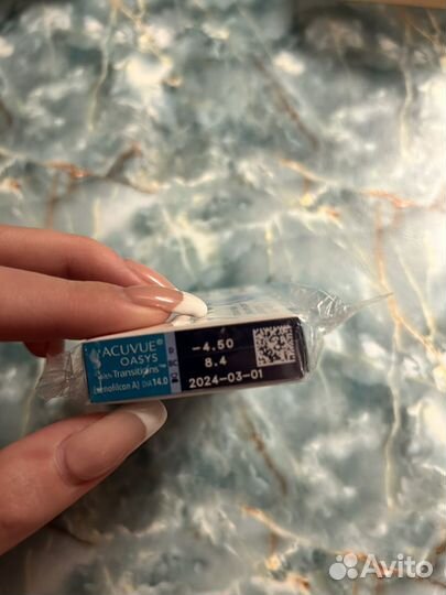 Контактные линзы acuvue oasys with Transitions