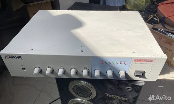 Колонки и усилитель