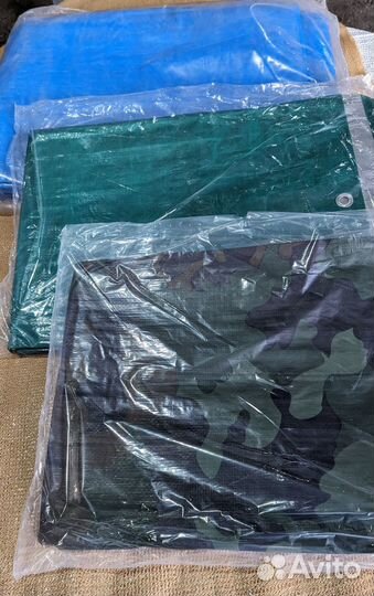 Тент тарпаулин с люверсами