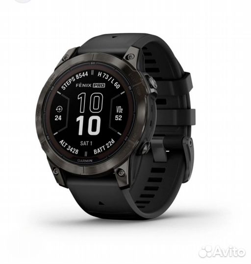 SMART часы Garmin Fenix 7s Sapphire Solar