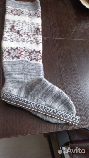 Чулки мохеровые 25размер