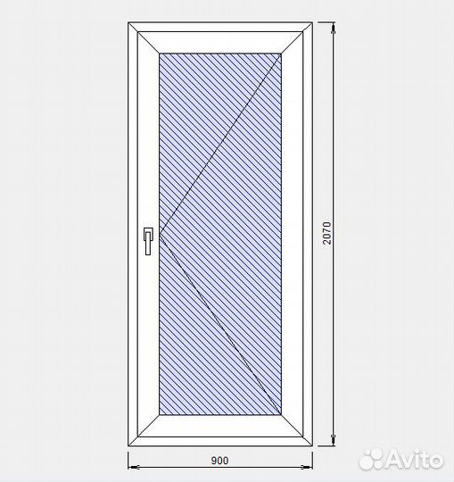 Пластиковая дверь. Дверь пвх