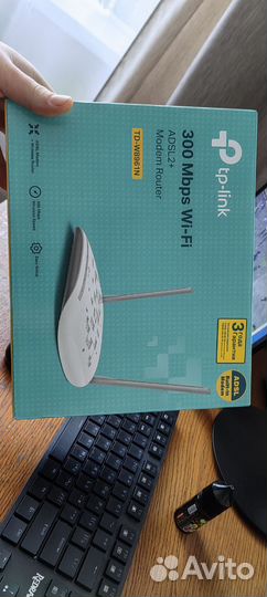 Adsl2+ модем роутер tp-link td-w8961n