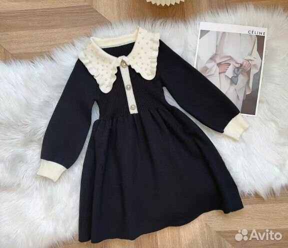 Платье теплое