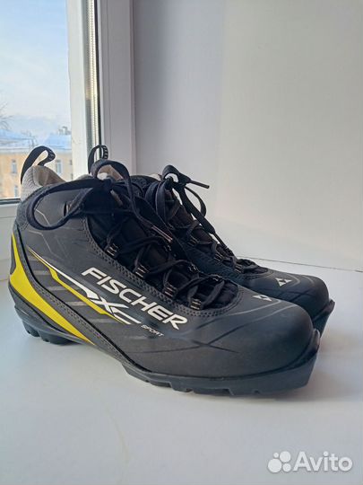 Лыжные ботинки fischer xc sport Yellow 43EU