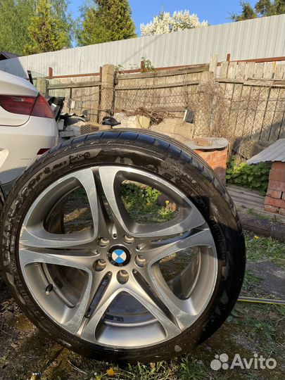 Диски BMW r19 разноширокие 367 (оригинал) + резина