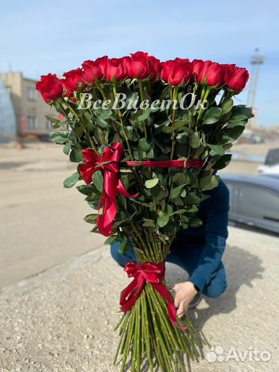 Гигантские розы 150 см