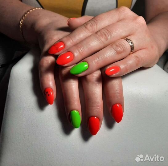 Маникюр гель лак