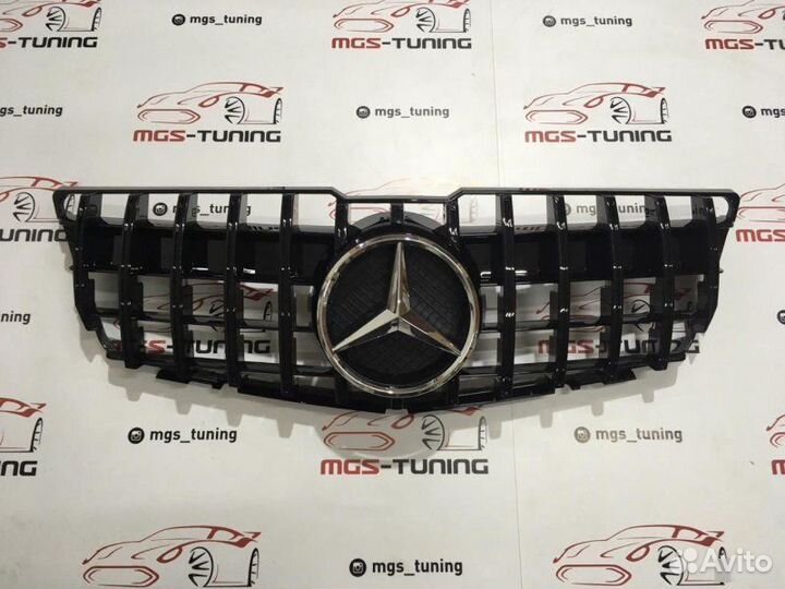 Решетка Mercedes GLK 08-12 GT Black(Chrome Звезда)