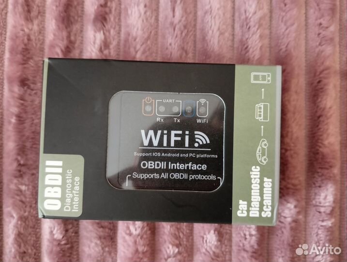 OBD 2 автосканер elm 327 v 1.5