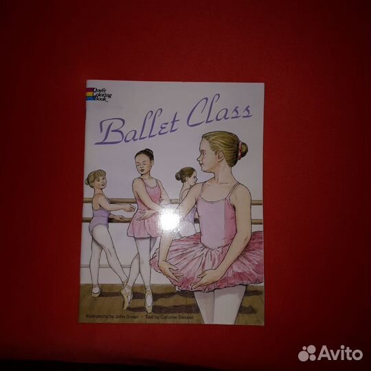 Ballet Class Dover Coloring Book