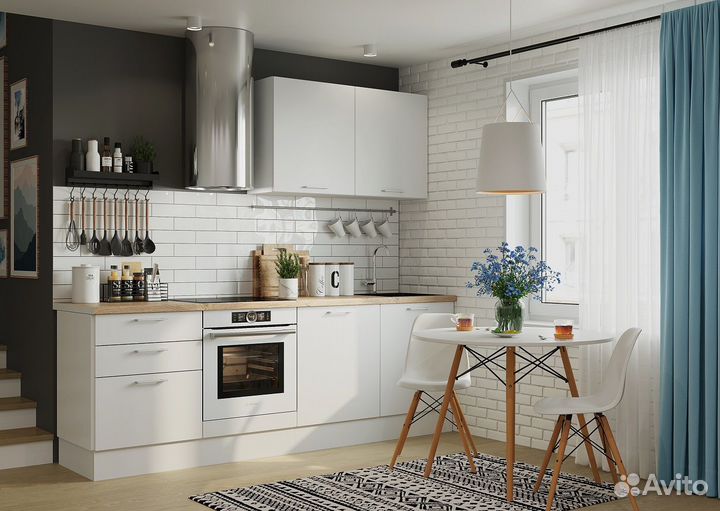 Кухня Оптима мдф (новая)