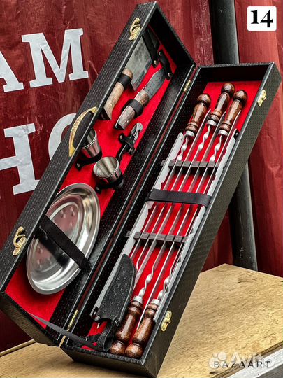 Шашлычный набор Адлер